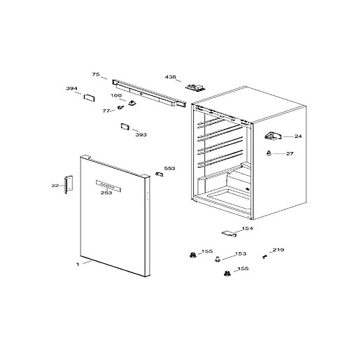 Fagor PORTE REFRIGERATEUR AVEC JOINT