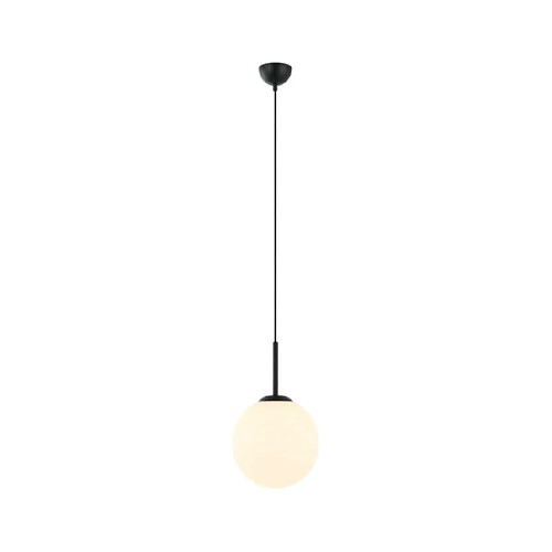 Luminaire Center Suspension Deore Verre,Acier Blanc, Noir