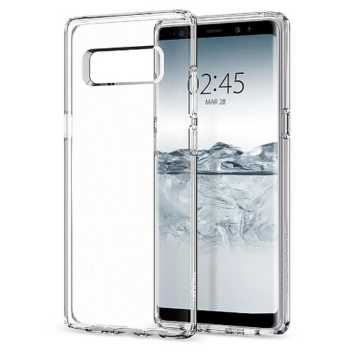 Caseink Coque SPIGEN Liquid Crystal Samsung NOTE 10 transparent