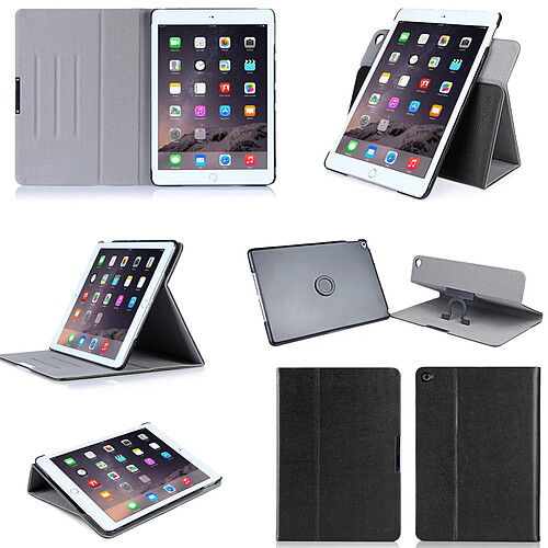 Xeptio Etui Apple iPad Air 2 noir rotatif