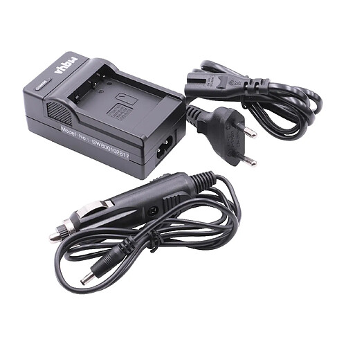 Vhbw Chargeur véhicule Adaptateur pour Panasonic DMW-BLE9, DMW-BLE9E convient pour Lumix DMC-TZ81, DMC-TZ90, DMC-TZ91, DMC-TZ96, DMC-TZ100, DMC-TZ101