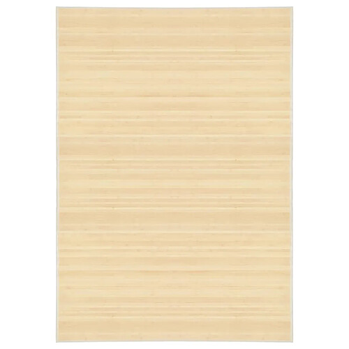 vidaXL Tapis en bambou 120x180 cm Naturel