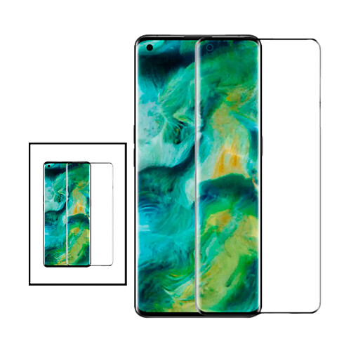 PHONECARE Kit 2 Film de Verre Trempé 5D Full Cover pour Oppo Reno6 Pro 5G