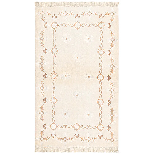 Vidal Tapis de laine 150x91 beige Darya