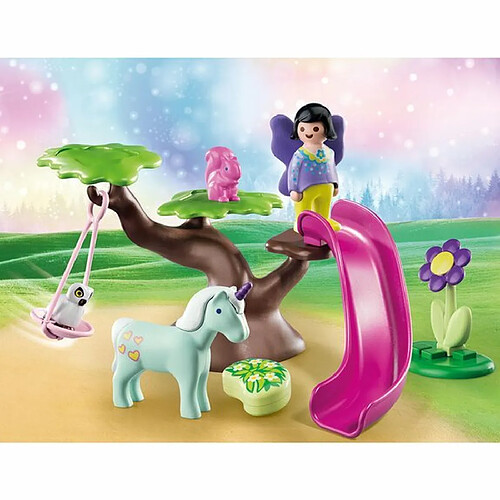 Playmobil® 1 2 3 Aire de jeux des fées