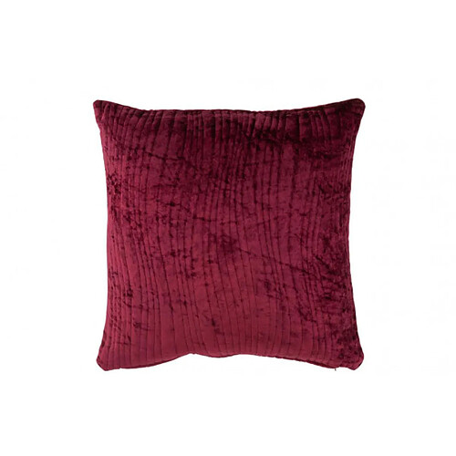 Dansmamaison Coussin Vague Carre Viscose Mauve