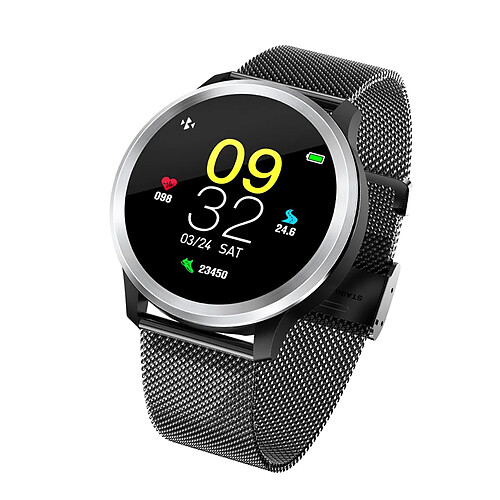 Platyne Montre Bluetooth Multi-fonctions Ecg Compatible Ios&android