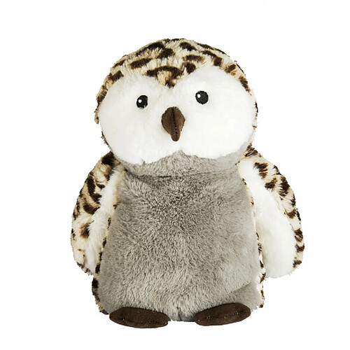 Pelucho Peluche Bouillotte Hibou - Made in France