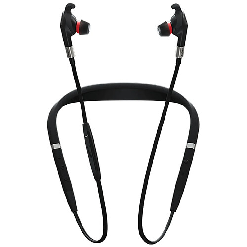 Jabra Evolve 75e casque et micro Binaural Minerve Noir Avec fil &sans fil