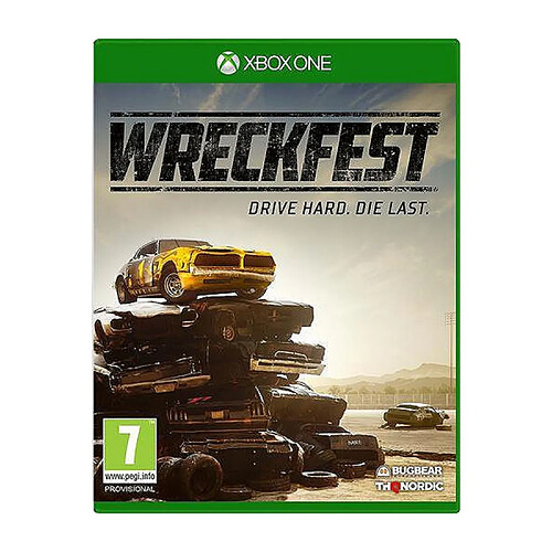 KOCH Media Wreckfest jeu XBox One