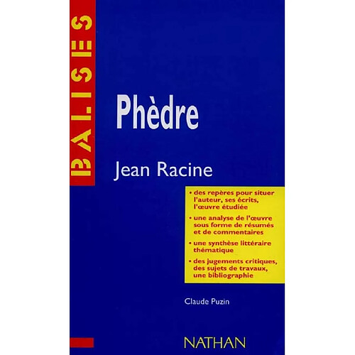 Phèdre, Jean Racine · Occasion