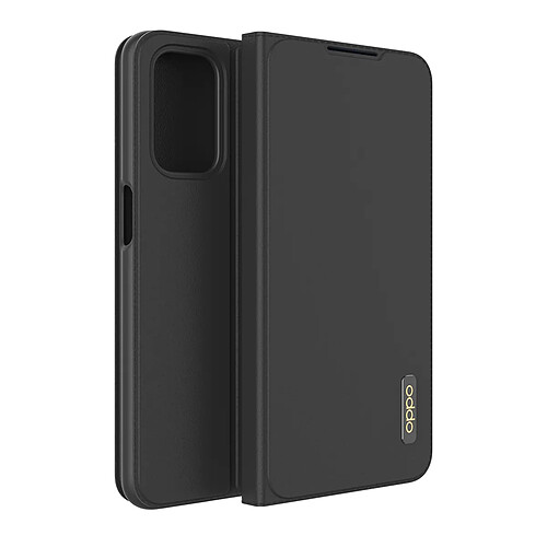 Oppo Étui pour Oppo A54 5G / A74 5G Folio Modèle Flip Cover avec Porte-cartes Noir