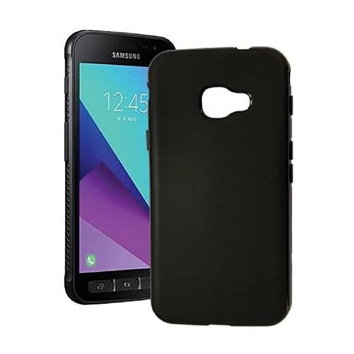 MW Coque pour Galaxy Xcover 4/4S TPU POLYGAB Noir