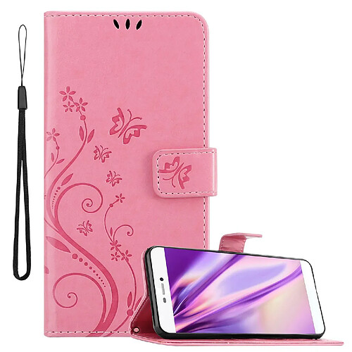 Cadorabo Coque Huawei P8 Etui en Rose