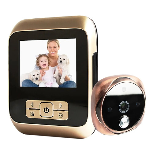 Wewoo Mini Visiophone 3 pouces - Bronze