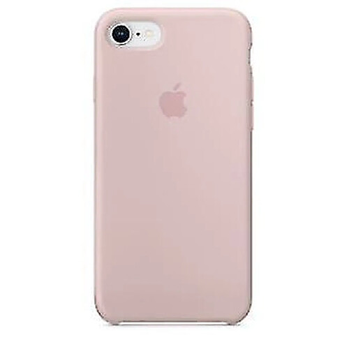 Universal Étui en silicone de sable rose pour Apple iPhone 7, 8 et SE