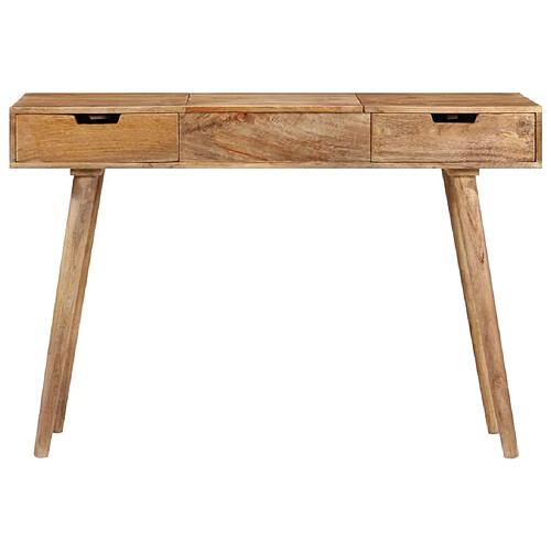 Helloshop26 Coiffeuse design 112 x 45 x 76 cm bois de manguier solide 02_0006303