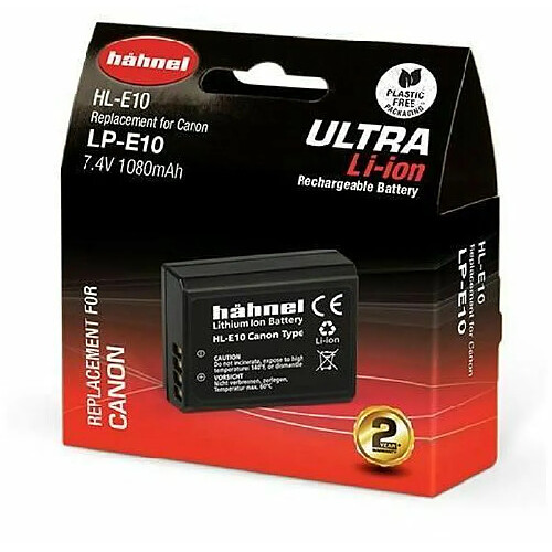 Batterie Hahnel Ultra LP-E10 pour Canon EOS 2000D, 4000D