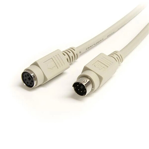 StarTech.com 6 ft. PS/2 Keyboard/Mouse Extension Cable câble PS/2 1,83 m Beige