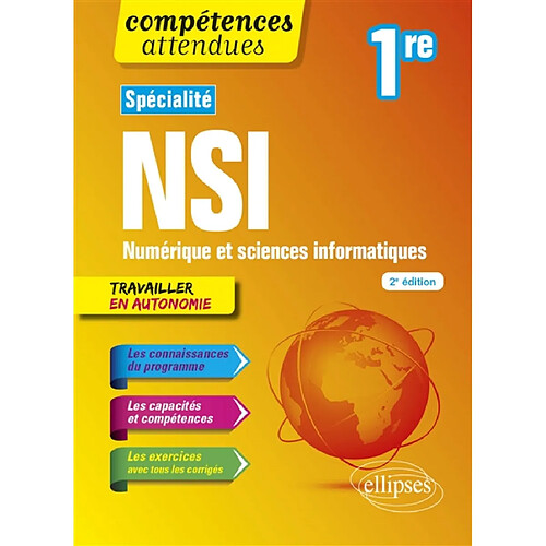 Spécialité NSI, numérique et sciences informatiques 1re