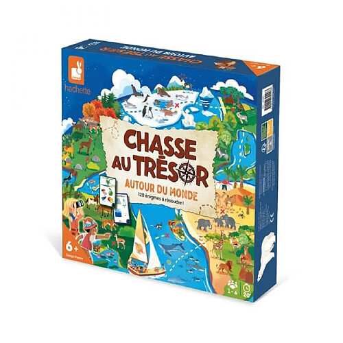 Juratoys-Janod Chasse au tresor Autour du monde