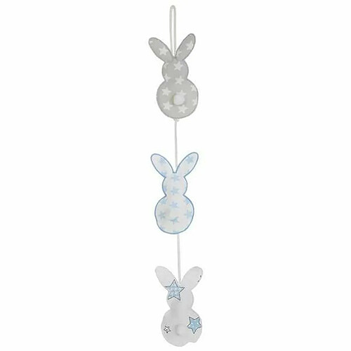 BigBuy Fun Décoration Suspendue Lapin 54 x 8,5 cm