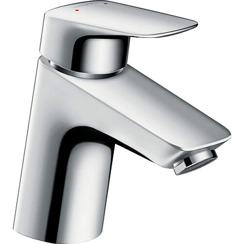 HANSGROHE - 753065 - Mitigeur de lavabo Mitigeur de Lavabo de Salle de Bain MyCube avec Tirette de Vidage