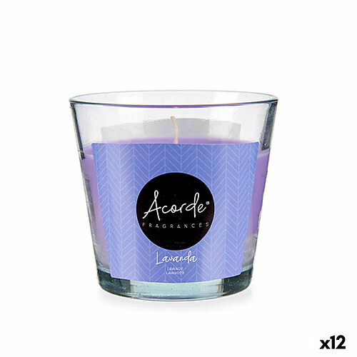 Acorde Bougie Parfumée Lavande (120 g) (12 Unités)