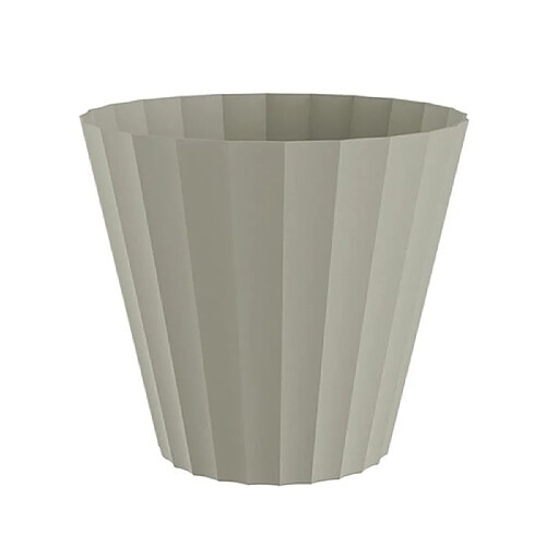 PLASTIKEN Pot Doric Maceta - Ø32 x 29 cm - Ecru