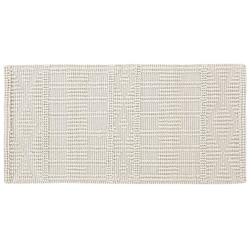 Beliani Tapis de laine beige clair 80 x 150 cm LAPSEKI