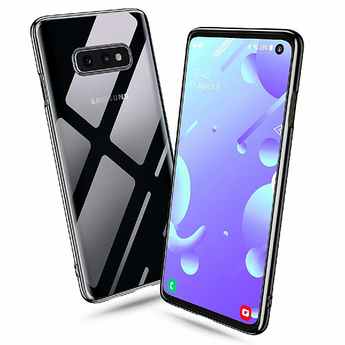 CABLING® Coque pour Samsung Galaxy S10E, Galaxy S10E Silicone Transparent TPU Etui Liquid Crystal Ultra Mince Soft Antichoc Coque de Protection Housse pour Samsung S10E - Transparente