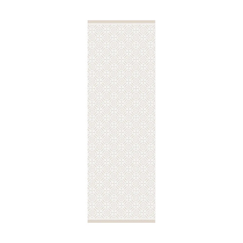 Alter Chemin de cuisine, 100% Made in Italy, Tapis résistant aux taches avec impression numérique, Tapis antidérapant et lavable, Motif géométrique - Demelza, cm 100x52