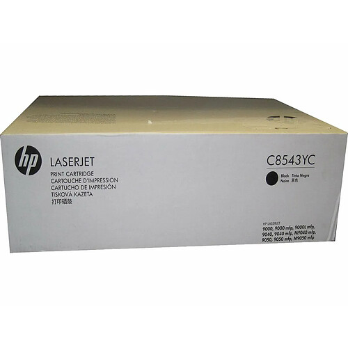 Toner original HP C8543YC Noir