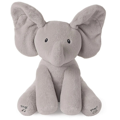 Universal Nouvelle peluche bébé éléphant(Gris)