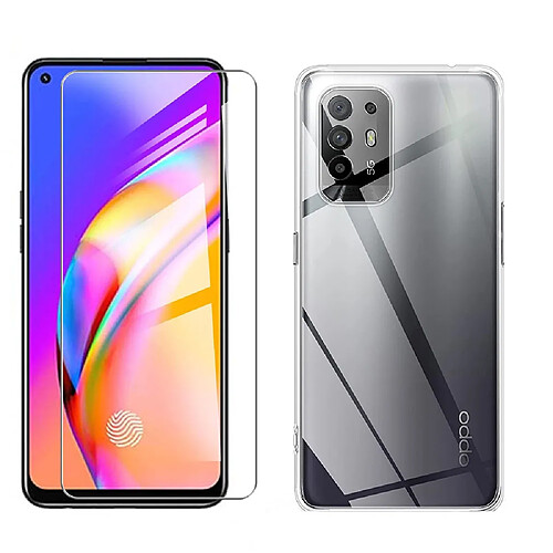 Xeptio OPPO A94 5G coque tpu transparente et protection écran