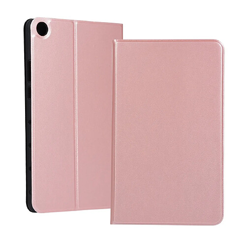 Wewoo Housse Coque de protection en TPU Universal Spring Texture pour Huawei Honor Tab 5 8 pouces / Mediapad M5 Lite 8 poucesavec support Or rose