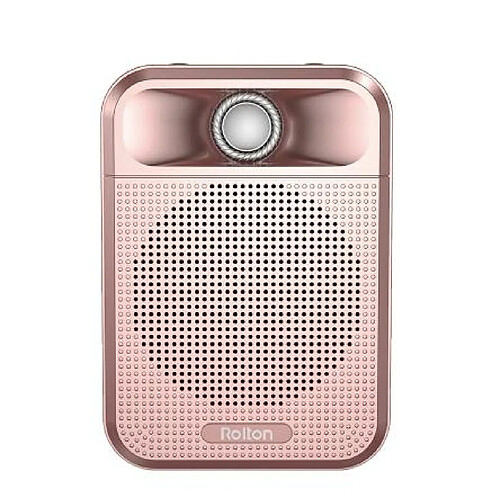 Yonis Microphone Bluetooth Haut-Parleur Rose Gold