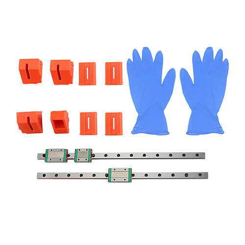 Mise à niveau Y un-x-i-s Linéaire Rail Guide Palier lisse Bloc Costume pour Prusa i3 mk3s durable pour Utilisation de Longue Durée