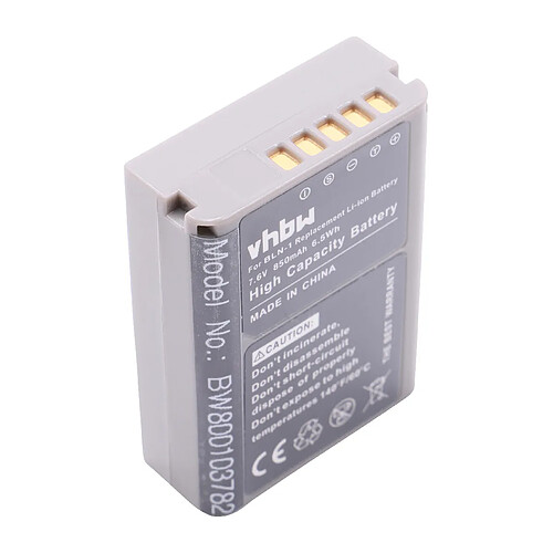 vhbw batterie compatible avec Olympus Pen E-P5 appareil photo APRN (850mAh, 7,6V, Li-Ion) avec puce d'information