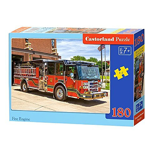 Castorland Fire Engine Jigsaw Puzzle (180 Piece)