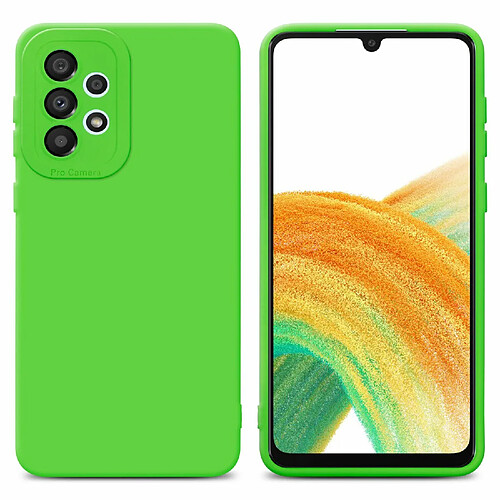 Cadorabo Coque Samsung Galaxy A72 4G / 5G Etui en Vert