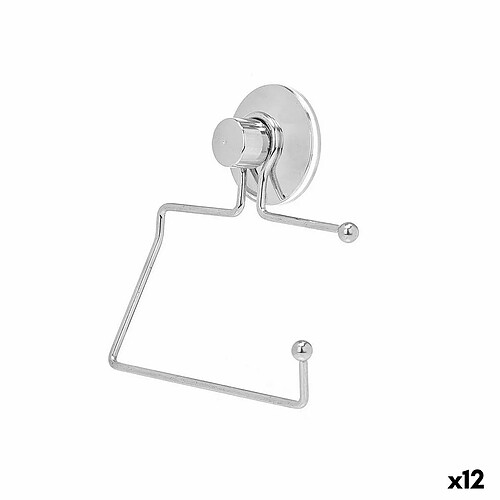 Berilo Porte-rouleaux pour Papier Toilette Acier ABS 12 x 14 x 3,5 cm (12 Unités)