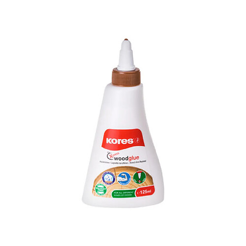 Kores Colle à bois 'XPRESS WOOD-GLUE', 125 ml, blanc ()