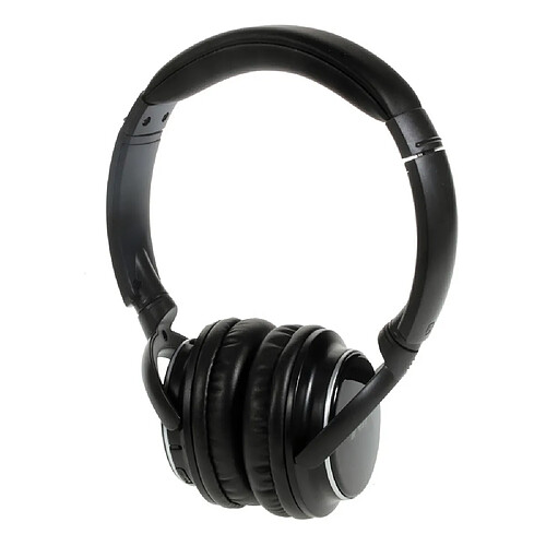 Casque bluetooth NIA Q1 avec microphone support carte micro SD / Radio FM / entrée AUX - Noir