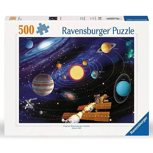 Nathan 500p puzzle Systeme solaire