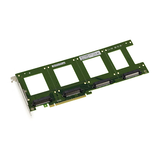 Kalea-Informatique Carte PCIe 16x PCIe 3.0 pour 4 SSD PCIe NVMe U.2 U2 68-pin SFF-8639