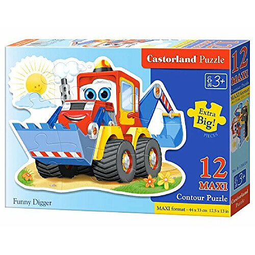 castorland Puzzle Funny Digger (12 piAces)