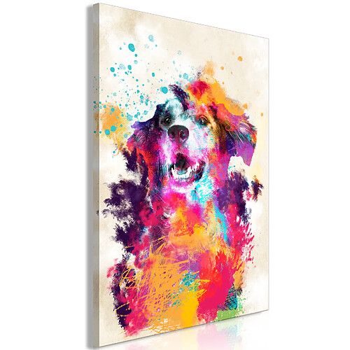 Artgeist Tableau - Watercolor Dog (1 Part) Vertical [20x30]