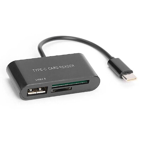 Universal 3 IN 1 USB TYPE C Lecteur