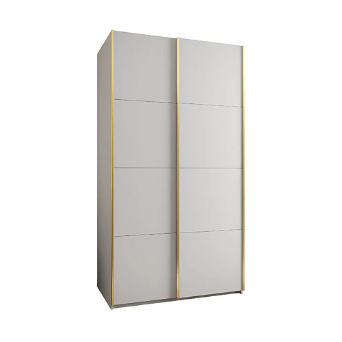 Abiks Meble Armoire à portes battantes Lux 1 245,5/130/64 2 portes